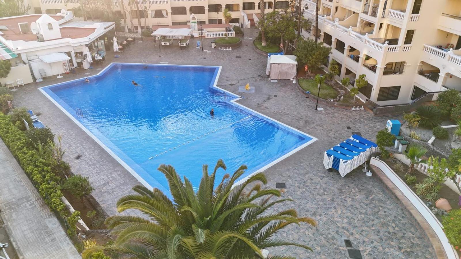 Spacious 3-Bedroom Duplex Apartment With Heated Pool & Ocean View In Castle Harbour, Arona Los Cristianos (Tenerife) Extérieur photo
